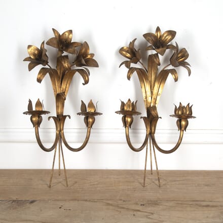 Pair of French Lily Wall Lights LL1516593