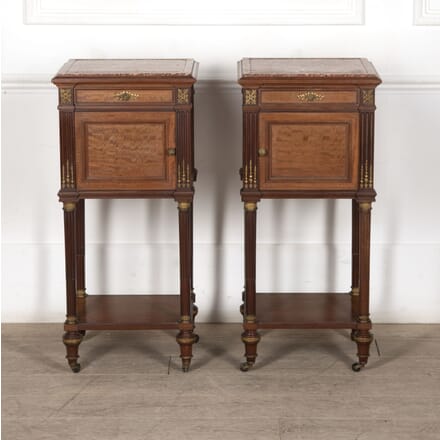 Pair of 19th Century French Maison Krieger Night Stands BD4526164