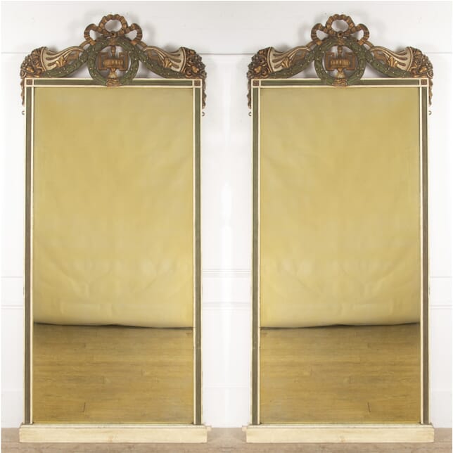 Pair of 19th Century Decorative French Mirrors MI3513661