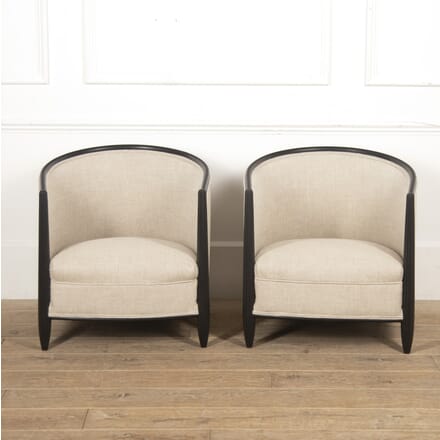 Pair Of French Tub Chairs CH4818295