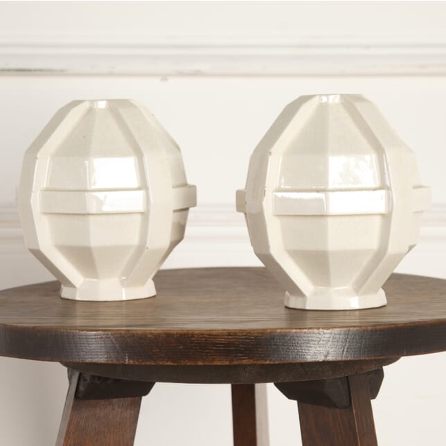 Pair of Glazed Art Deco Vases DA7613972