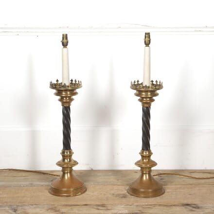 Pair of Gothic Candlesticks LL2119042