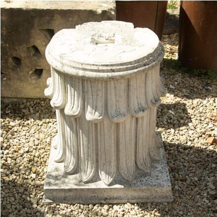 Pair of Hand-Carved Stone Plinths GA0310703