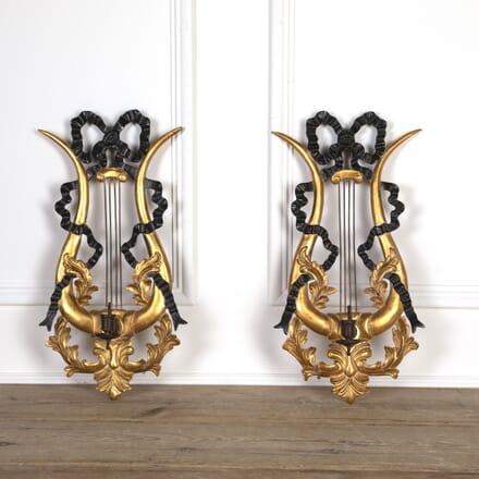 Pair of Harrison & Gil Dauphine Candle Sconces DA8021305