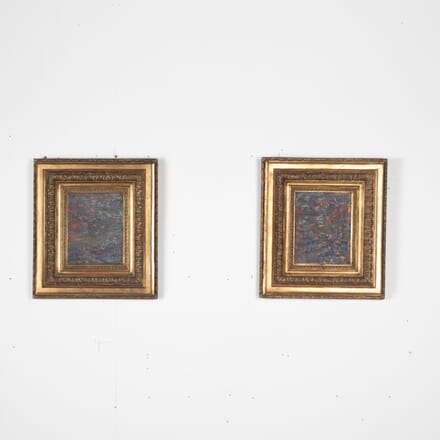 Pair of French Impressionist Paintings WD3728492