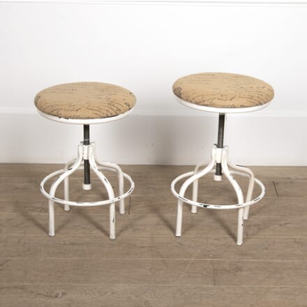 Pair of 20th Century Industrial Stools ST2021685