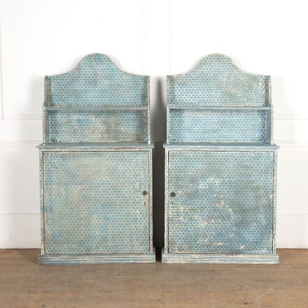 Pair of Late 19th Century English Painted Cabinets BU3632832