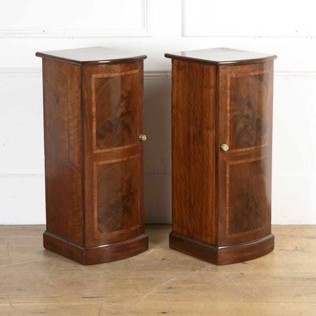 Pair of 18th Century Mahogany Side Cabinets CU1019168