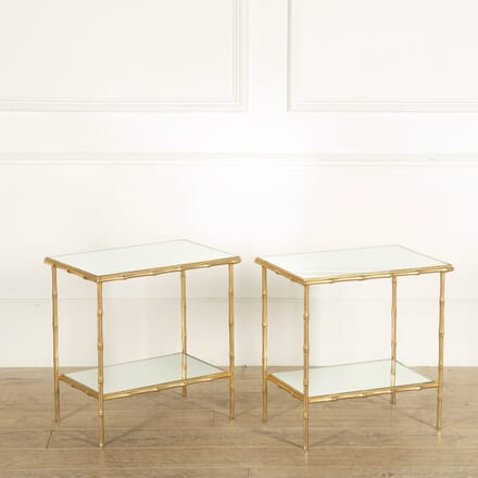 Pair of Maison Bagues Style Side Tables TC159069