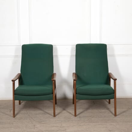 Pair of Mid-Century Danish Style Armchairs CH0527405