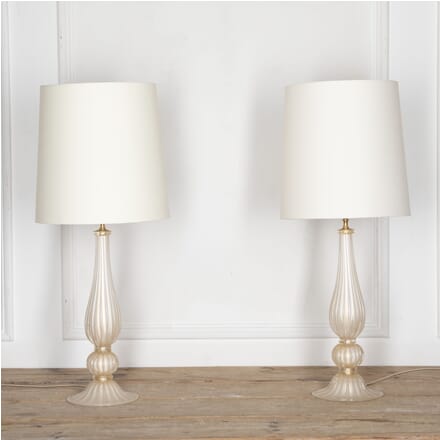 Pair of Mid-Century Style Murano Table Lamps LT4626391
