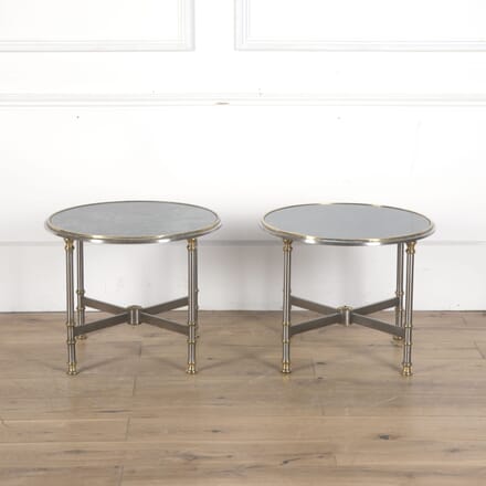 Pair of Nickel Plated Side Tables TC5310312