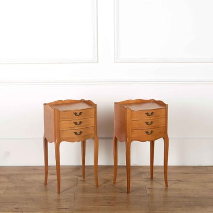 Pair of French Cherrywood Night Stands BD358073