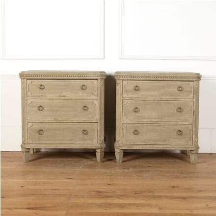 Pair of Painted Swedish Commodes CC4311038
