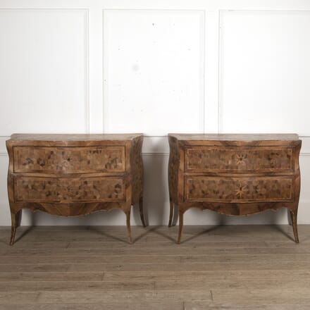 Pair of Parquetry Commodes CC4818291