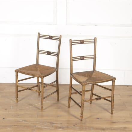 Pair of 19th Century Regency Side Chairs CH2015196