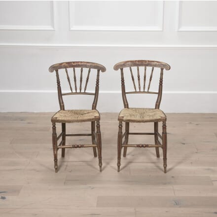 Pair of Regency Original Painted Chairs CH0933185