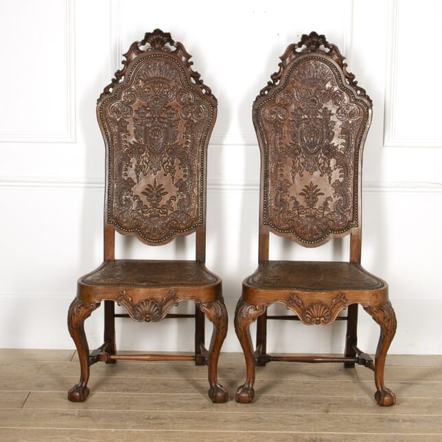 Pair of 18th Century Spanish Side Chairs CH8417414