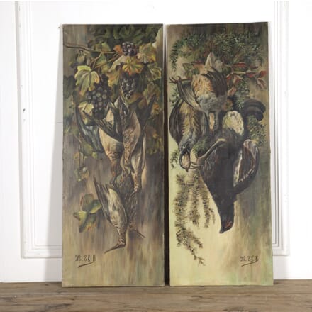 Pair Of Still Life Paintings of Game Birds WD1518966