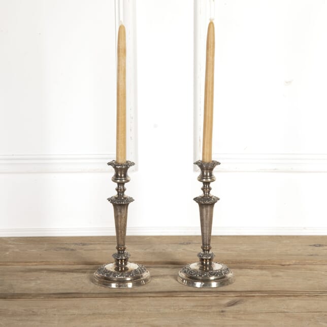 Pair of Silver Plated Candlesticks DA8318759