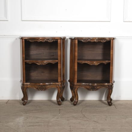 Pair of 19th Century Walnut Bookcases BK5221911