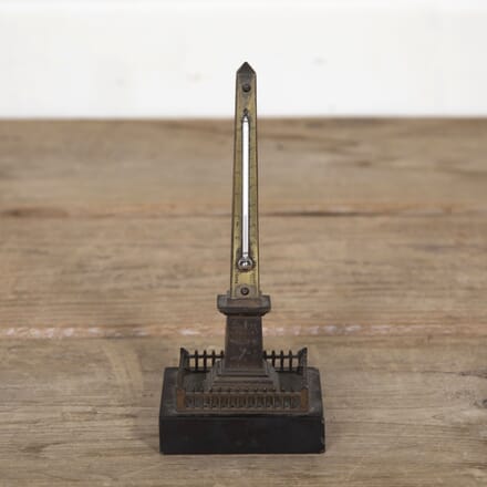 Petite 19th Century French Bronze Grand Tour Thermometer DA2927050