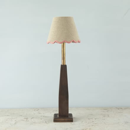 Pink Linen Scallop Lampshade LL6621814