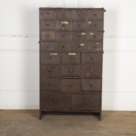 19th Century Bank of Seed Drawers CC6925133