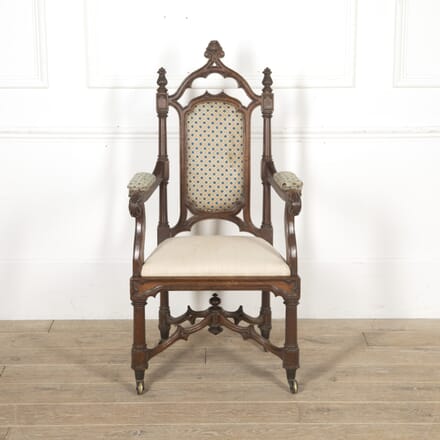 Pugin Gothic Desk Chair CH0519391