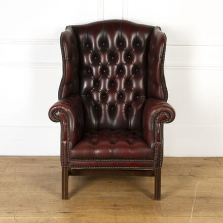 Queen Anne Style Wingback Armchair CH8717238