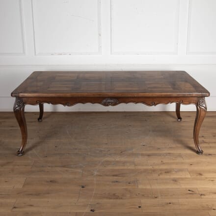 Large 19th Century Walnut Louis XV Style Provençal Table TD3425696