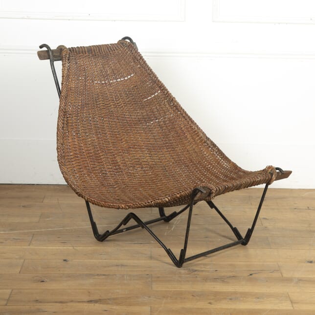 Mid 20th Century Rattan Lounge Chair CH0219770