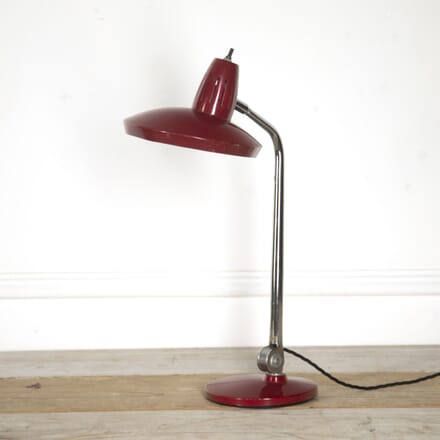 Red Enamelled Desk Lamp LL4820046