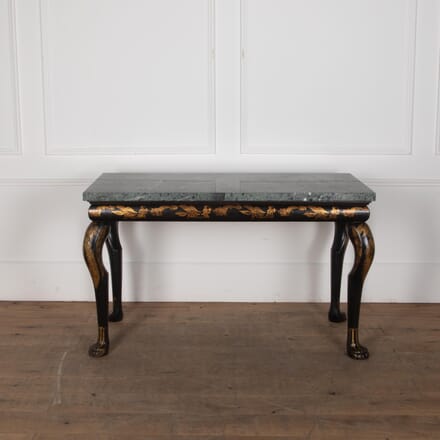 Regency Chinoiserie and Marble Console Table CO0329848
