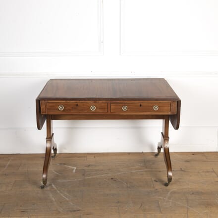 19th Century English Regency Mahogany Sofa Table TC6722705