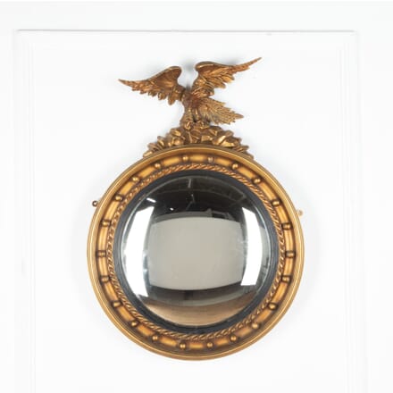 Regency Style Giltwood Convex Mirror MI5134008