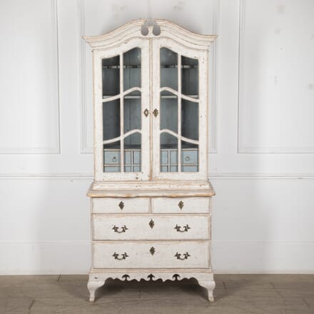 19th Century Rococo Style Glazed Cabinet CU6023962
