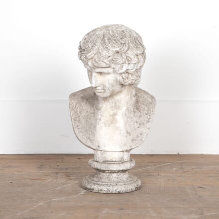 Roman Style Italian Crushed Marble Bust DA3226890