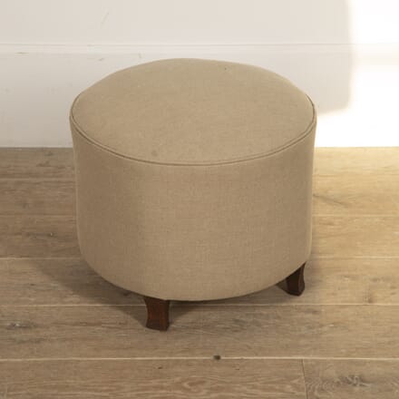 Round French Upholstered Footstool ST1518947