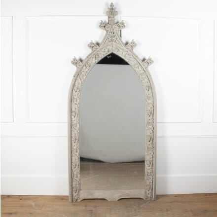 Large Gothic Revival Arched Mirror MI9028869