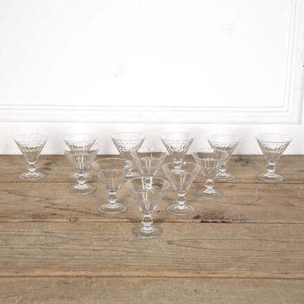 Set of Twelve Art Deco Cocktail Glasses DA1524742