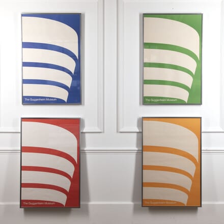 Original Set of Four Guggenheim Posters WD2921774