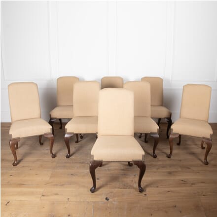 Set of Eight Bespoke Georgian Style Dining Chairs CD9029094
