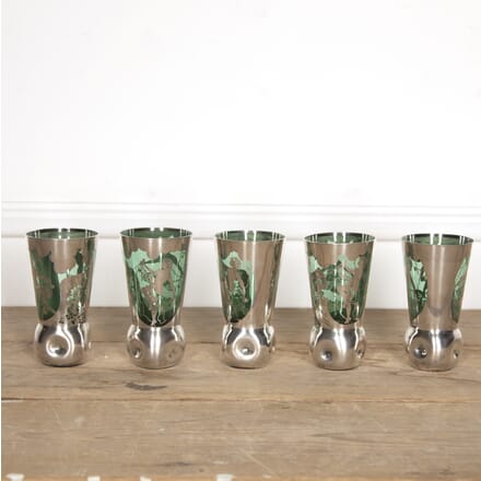 Set of Five Murano Highball Glasses DA1519818