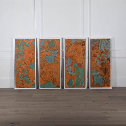 Set of Four 20th Century Abstract Paintings WD3032880