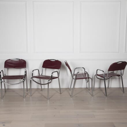 Set of Four 20th Century Achille Castiglioni Model 2062 Castiglietta Chairs CD7831860