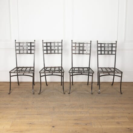 Set of Four Contemporary Garden Chairs GA2033575
