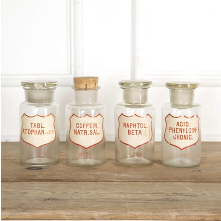 Set of Four Early 20th Century Apothecary Jars DA3420491