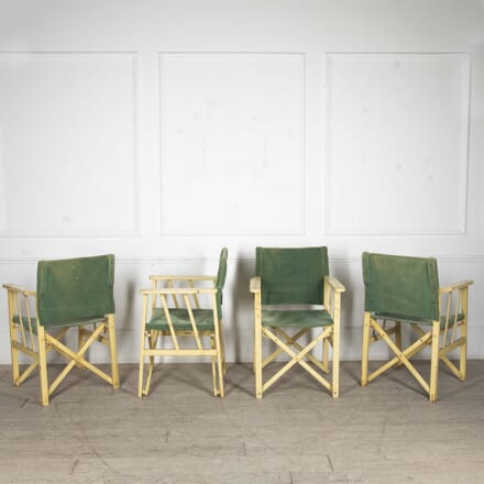Set of Four 20th Century Folding Director's Chairs CH4125646