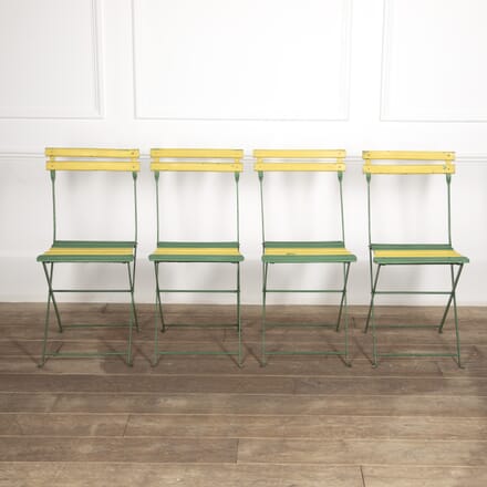 Set of Four 20th Century French Cafe Chairs GA4421370